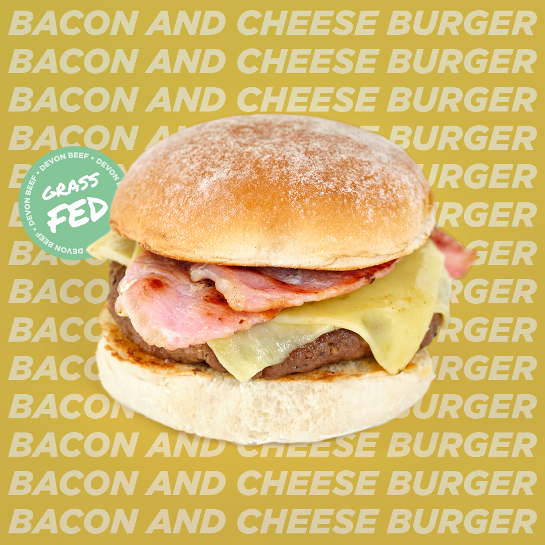 6oz Bacon and Cheese Burger